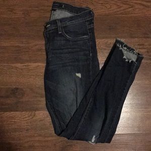 Dark wash flying monkey jeans
